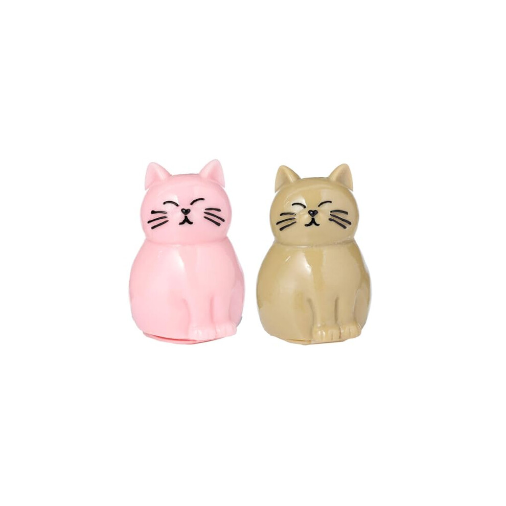 Puckator Cat's Life Lip Balm In Cat Shaped Holder - Lip Care Stick Balms Chapstick Holiday Essentials For Women Family - Lipbalm Moisturiser