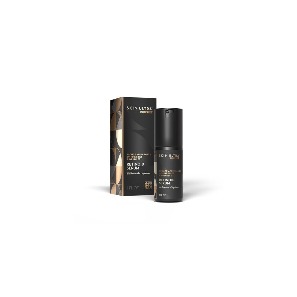 Manscaped Refining The Gentleman Manscaped Skin Ultra Retinoid Serum - Dual Retinoid Age-Defying Formula With Squalane, Ceramides & Hyaluronic Acid To Help Reduce Appearance Of