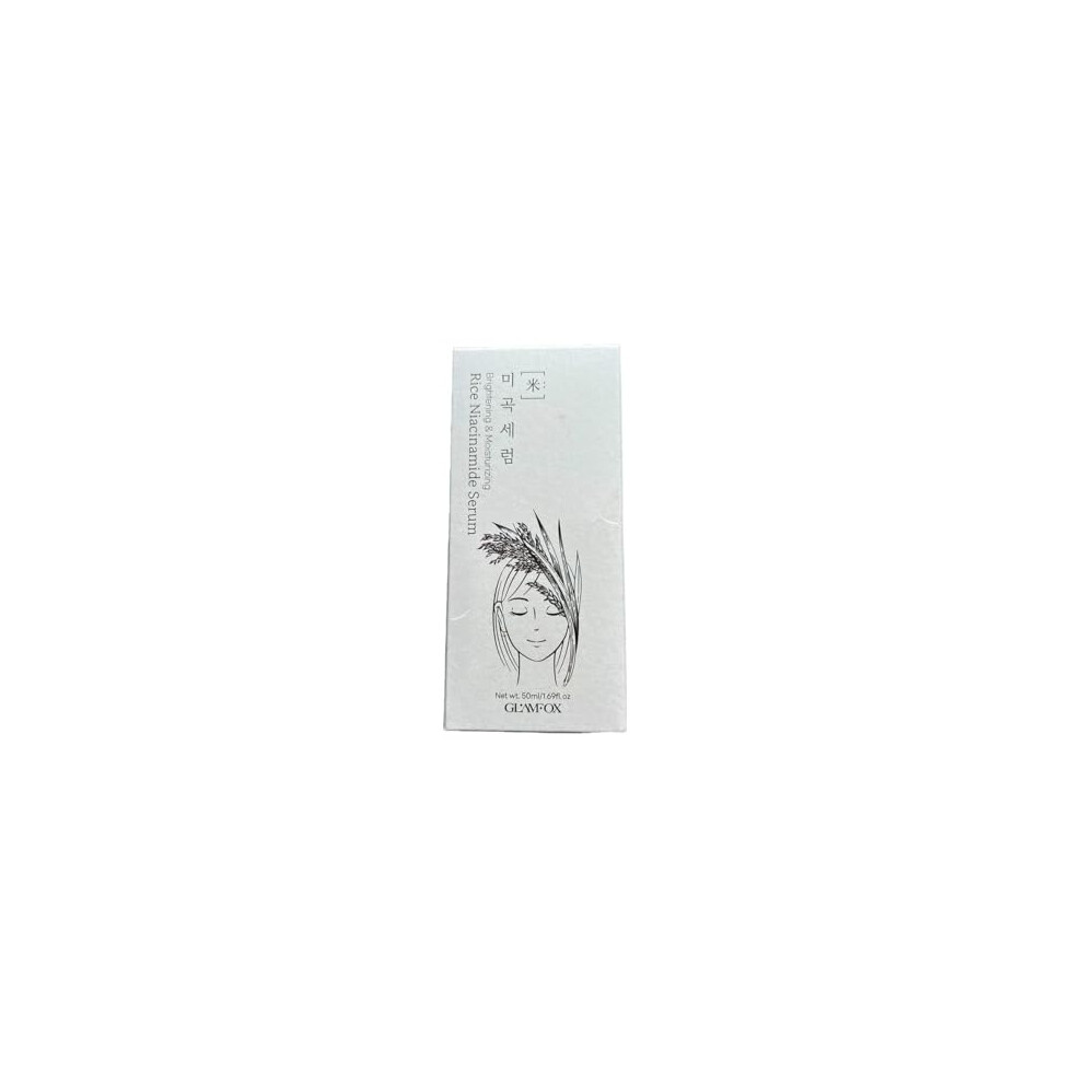 Glamfox Brightening & Moisturizing Rice Niacinamide Serum