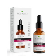 BioBalance Retinol’E Super Serum | 30ml | Anti Ageing Serum | Improves Skin Texture | Reduces Fine Lines | Night Face Care | Retinol