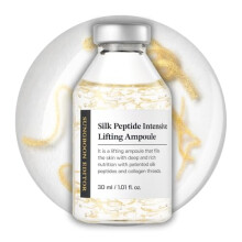 SUNGBOON EDITOR Silk Peptide Intensive Lifting Ampoule | Korean Anti-Aging Serum for Face with Collagen & 30 Peptide Complex | Hydrating Korean Facial