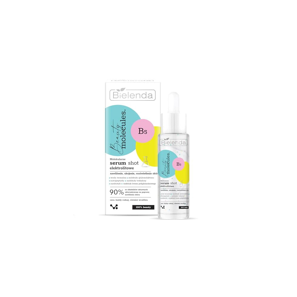 Bielenda Beauty Molecules Moisturising Soothing Electrolyte Shot Serum 30Ml
