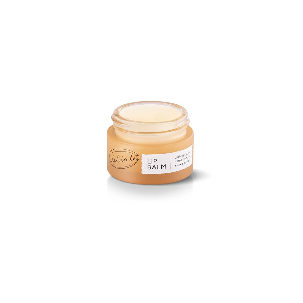 Upcircle Lip Balm With Hemp Seed Oil + Shea Butter 15Ml Â Hydrating + Plumping Â Rosehip + Grapefruit Oil To Soothe Dry Lips - Natural, Vegan +