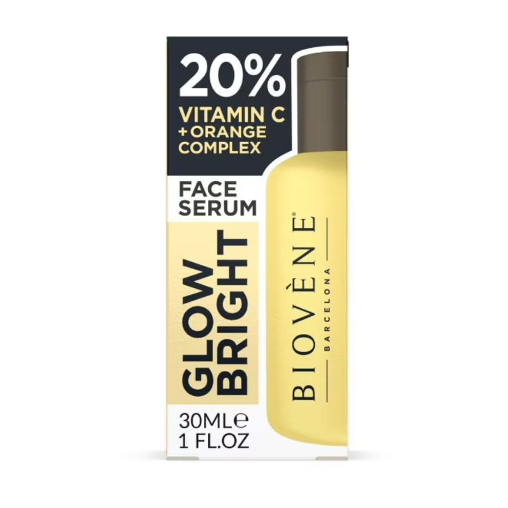 Biovã¨Ne Barcelona Orange Biovene Barcelona Glow Bright 20% Vitamin C + Complex Facial Serum Treatment