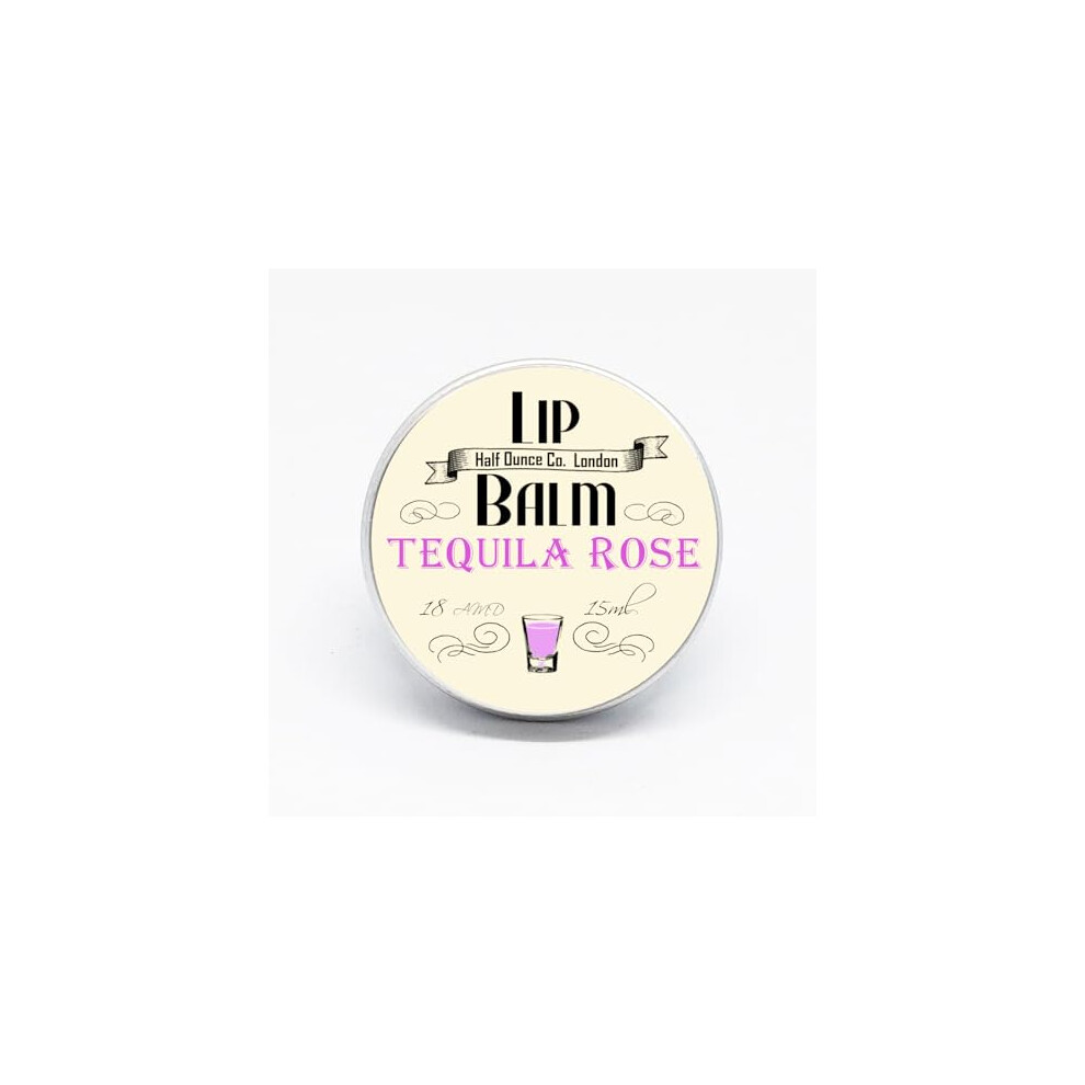 Half Ounce Cosmetics Tequila Rose Flavoured Lip Balm 15Ml Tin
