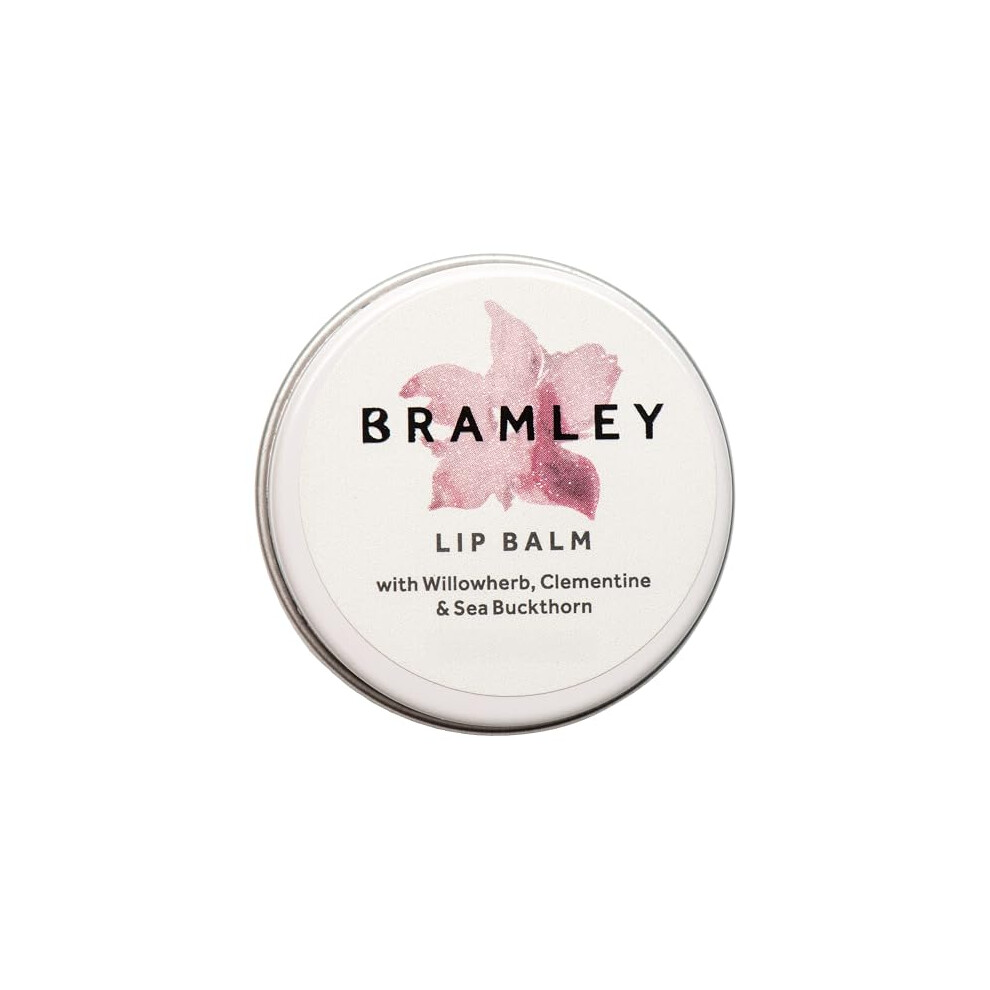 Bramley Products Bramley Lip Balm 15G, Natural Wax Infused With Willowherb, Clementine And Sea Buckthorn To Hydrate And Nourish Lips
