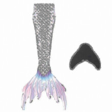 (120, pink) Mermaid Tails for Swimming with Monofin for Kids and Adults