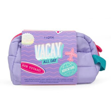 I LOVE Vacay All Day Gift Set – Pillow Mist 40ml Heart-Shaped Lip Gloss 1.4g Hydrating Sheet Face Mask 10ml & Heart-Shaped Sunglasses, Lip Care,