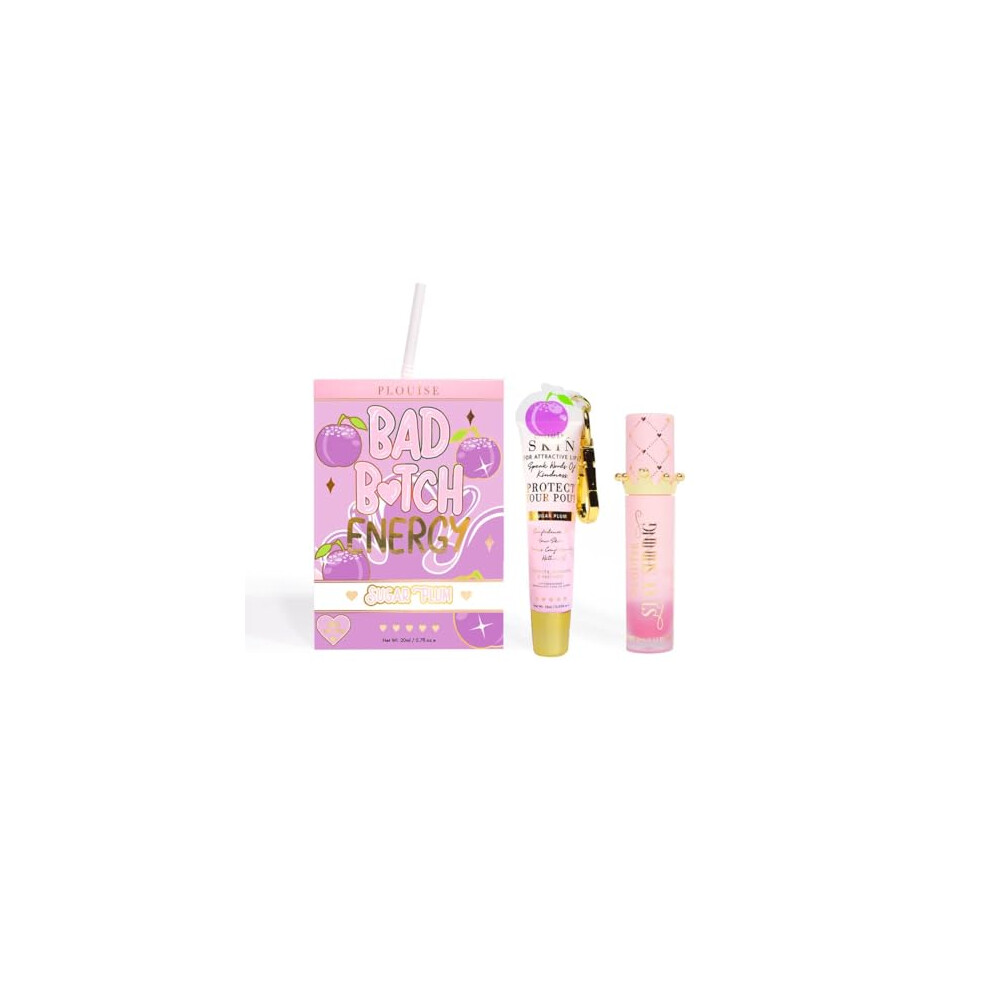 P.louise Bad Bitch Energy Lip Duo Sugar Plum