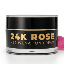 24K Rose Rejuvenation Cream | Colloidal Gold & Bulgarian Rose Otto