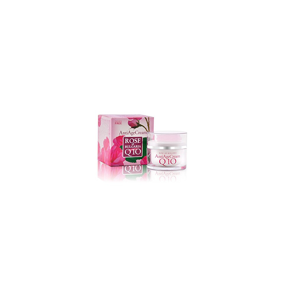 Biofresh Cosmetics Biofresh Anti Age Face Cream Q10 With Rose Water, Paraben Free, 50 Ml
