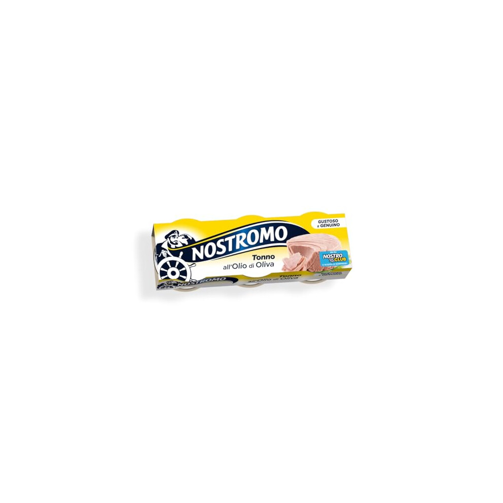 Nostromo - Tonno All'olio Di Oliva, 3 Lattine Da 70Gr. Fonte Di Proteine, Senza Conservanti