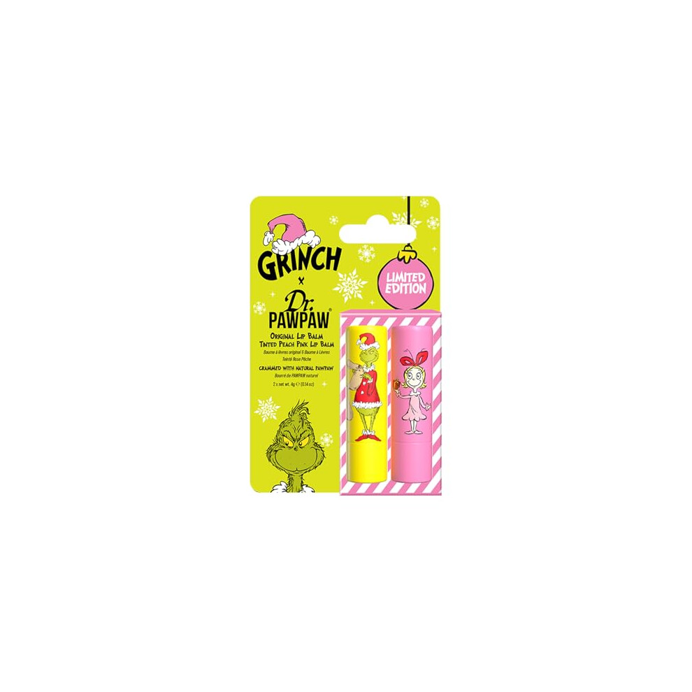 Debenhams Dr.PAWPAW x The Grinch Peach Pink & Original Duo - Image 7