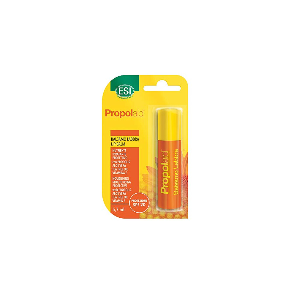 Esi Honey Lip Balm With Propolis, Aloe Vera, Tea Tree Oil Vitamin E | Natural Protection Sun Protection Spf20 | - Propolaid - 5.7Ml