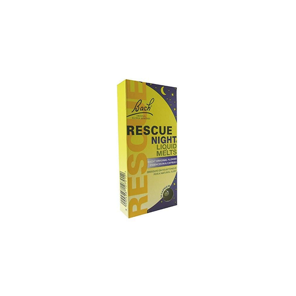 Nelsons White/Orange Bach Rescue Night Liquid Melts - 28 Capsules - Image 4