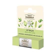 Elfa Pharm Green Pharmacy Aloe and Lime Intense Moisture Lip Balm SPF10 4g