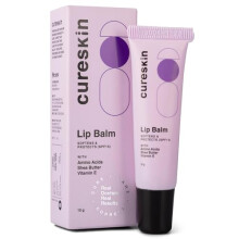 Cureskin Lip Balm with SPF 15, Amino Acids, Shea Butter and Vitamin E | Lip Care | SPF Lip Balm for Women and Men | Lip Lightening Balm for Dark Lips