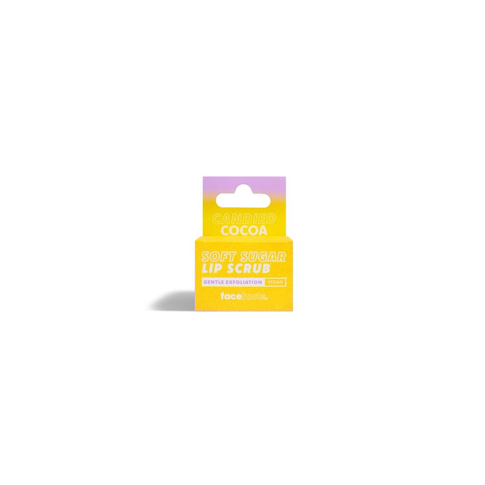 Face Facts Candied Cocoa Lip Scrub| Soften + Smooth Dry Lips | 10G