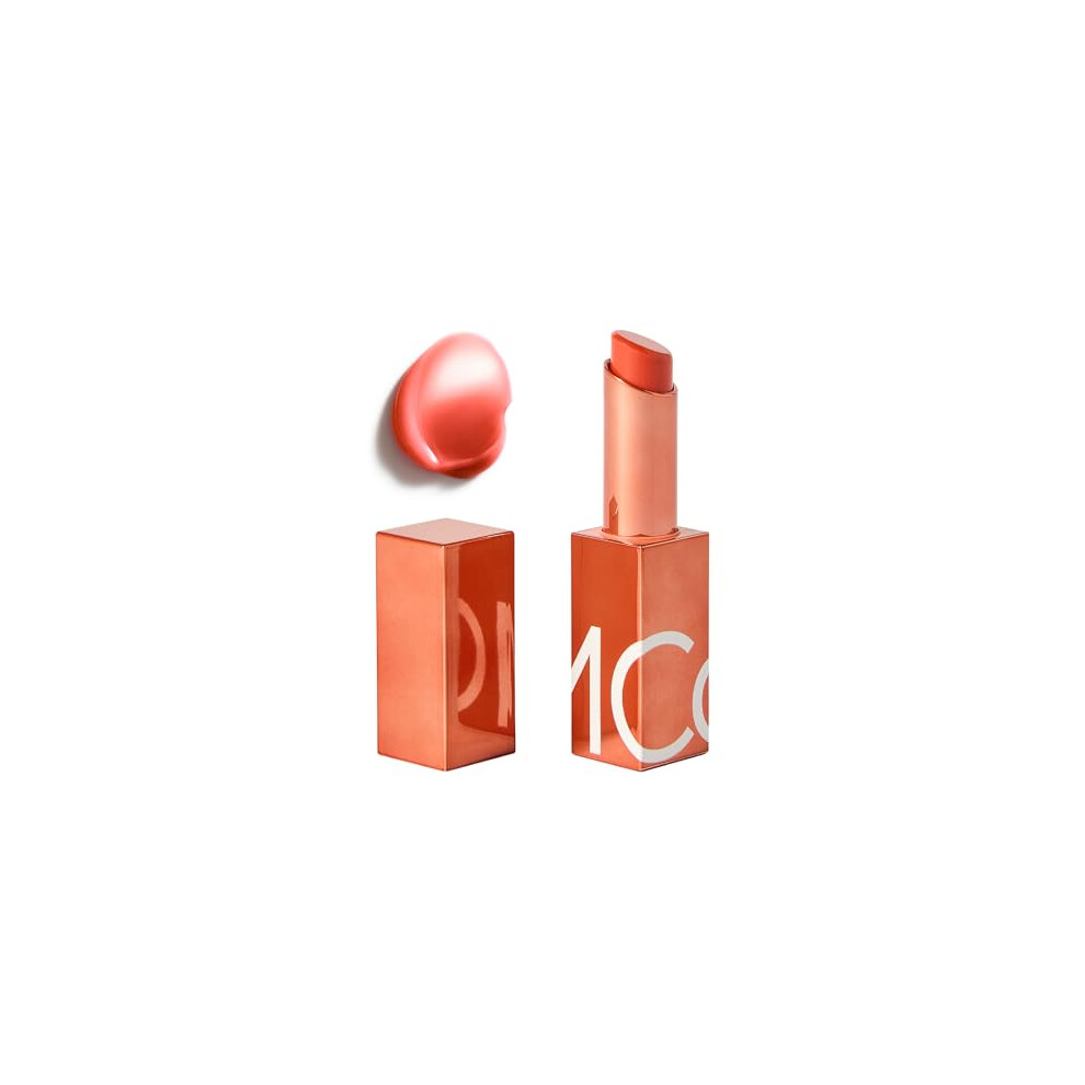 Mcobeauty Peach - Sheer Tint Lip Balm Â Lava, Deep Shade - Hydrating Gloss Balm With Jojoba Seed Oil - Helps Nourish Lips And Adds A Glossy Tint