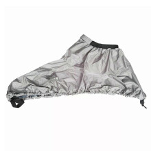 (XL, Silver Gray) Adjustable Kayak Sprays Cover Waterproofs Kayak Canoes Boats Spraydeck Sprays Deck Skirt Cockpit Cover Antidust Sprays Cover Red S