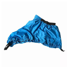 (M, Blue) Adjustable Kayak Sprays Cover Waterproofs Kayak Canoes Boats Spraydeck Sprays Deck Skirt Cockpit Cover Antidust Sprays Cover Red S