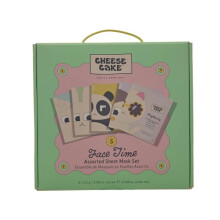 Cheese Cake Assorted Sheet Mask Set of 5 Girls Beauty Treatment