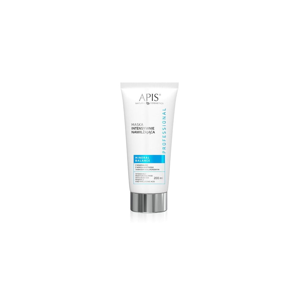 Apis Pro Hydro Balance Intensively Nourishing Mask Dead Sea Minerals 200ml - Image 6