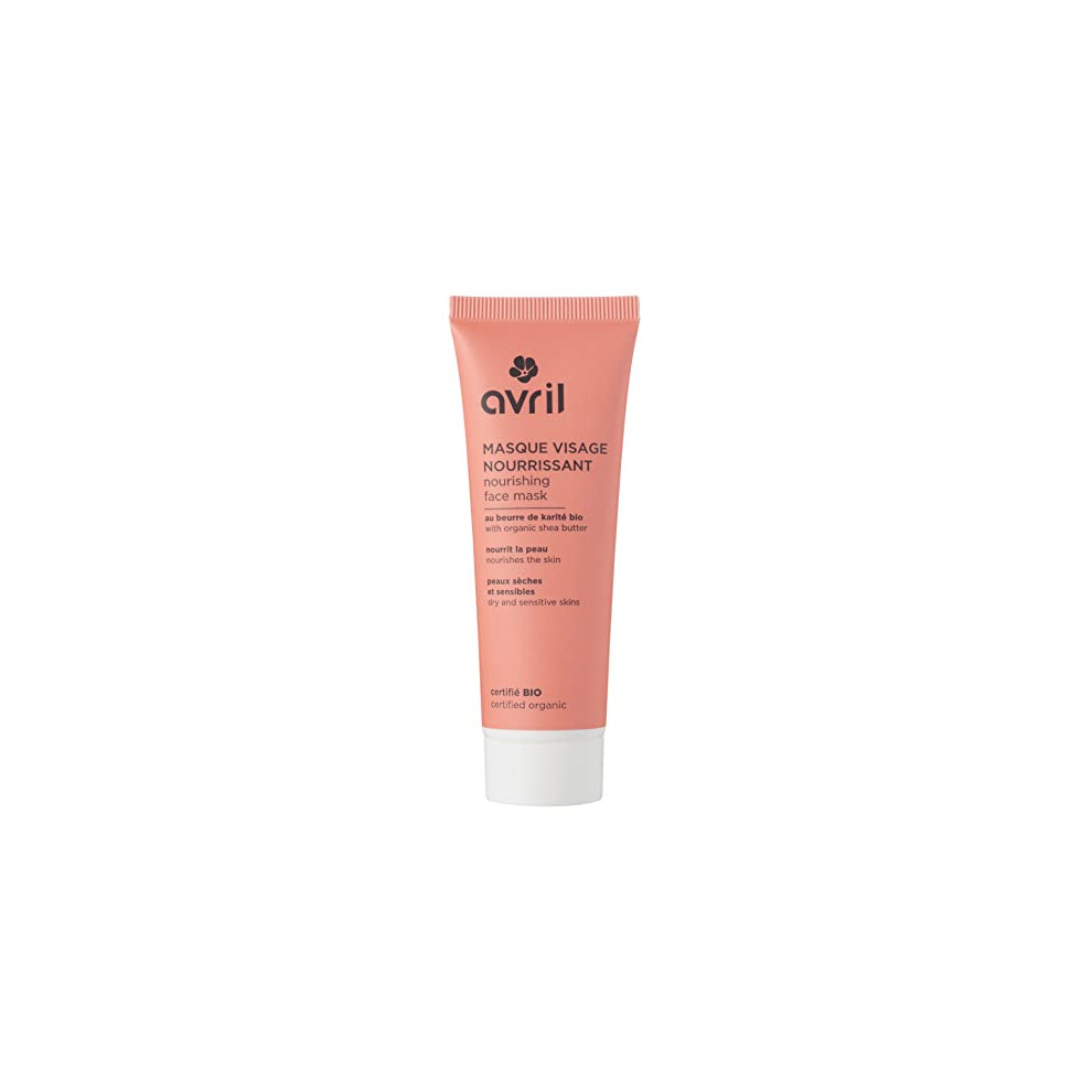 Avril Organic Nourishing Face Mask 50 Ml With Shea Butter April