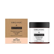 Organic & Botanic Mandarin Orange Overnight Mask 60ml, White