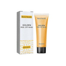 Gold Peel Mask for Exfoliation, Pore Tightening & Fine Line Reduction - Deep Cleansing, Brightening, and Rejuvenating Skin Treatment, 80g