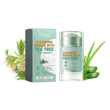 Tea Tree Cleansing Masque Stick for Deep Pore Cleansing, Acne Prevention, Hydrating & Firming Clay Mask for All Skin Types  Easy Application, Oil Cont