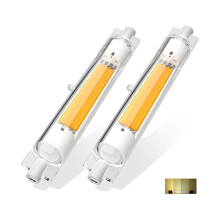 20W R7S LED-lampa för verkstad och garage, högljus dubbelsidig spotlight med 360 strålvinkel, enkel installation