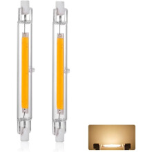 Standard R7S-sockel COB LED-lampa, varmvit, energibesparande, miljövänlig, behaglig belysning, enkel att installera, spotlight