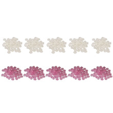 Handgemaakte accessoires: roze reliëf harskralen, nagelstickers, hoogwaardig materiaal voor nail art kits, stickers voor