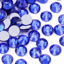Elegante nail art met gitzwarte K9 kristallen strass-steentjes van hoge kwaliteit voor een prachtige glans, gemakkelijk aan te brengen.