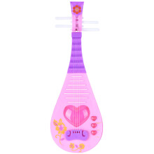 Strumento musicale per bambini con suoni di animali, chitarra elettrica luminosa per i più piccoli, piccola e leggera, colori vivaci, f