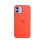 Capa de silicone para iPhone 12 e 12 Pro (laranja elétrico) (iPhone 12 e 12 Pro, 2025) 1