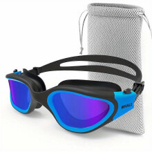 (Blue) Swimming Goggles For Men/Women, Anti-Fog Anti-UV Adult Swim Goggles, Swimming Glasses