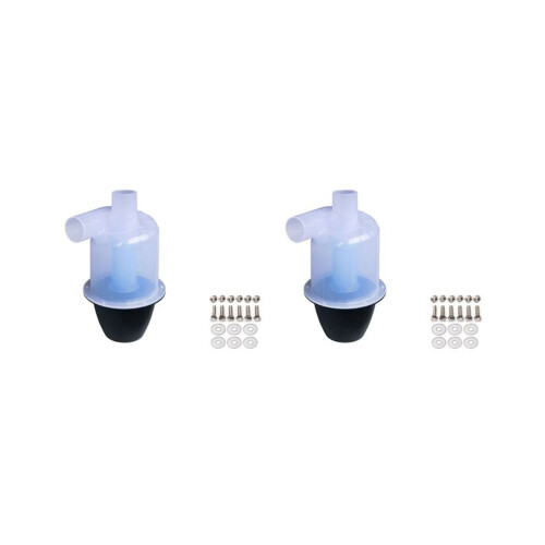 2X Cyclone Dust Collector (50ST10, Transparent, Turbocharged)