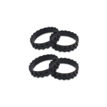 Replacement tire for IROBOT Roomba wheels, easy to install, high quality rubber tread for Roomba 500, 600, 700, 800 and 900 series, exc