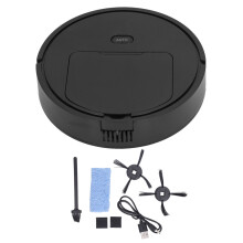 Smart vacuum cleaner, suction, effortless cleaning of floors, tiles and carpets, ultra-thin design, quiet home robot with longer life