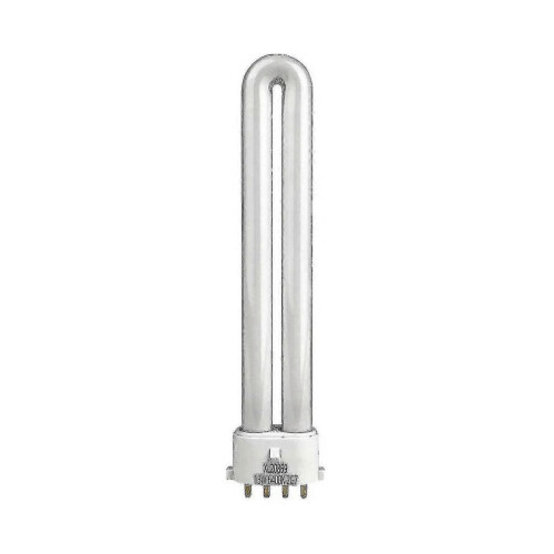 Lâmpada fluorescente compacta de 13 W, luz do dia, 4 pinos, base 2G7 (6400 K)