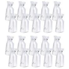 Dopclip voor het aanbrengen van acrylnagels in de salon, herbruikbaar plastic hulpmiddel met functie