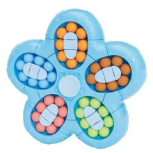 Spinner giratório mágico em formato de feijão, ideal para crianças e adultos; brinquedo de quebra-cabeça para alívio do estresse e cont