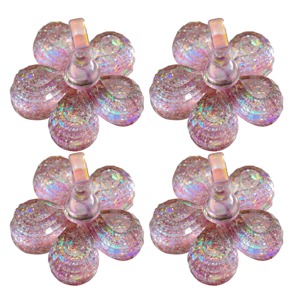 Achieve salon-quality results with our flower-shaped magnetic stand, perfect for practicing nail art and as a display stand for