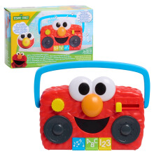 Mini Boombox Portátil do Elmo da Vila Sésamo - Brinquedo infantil para crianças a partir de 2 anos.