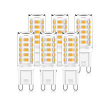 Säker LED-lampa, 3W, varmvit, 220–240V AC, flimmerfri, 360 strålvinkel, keramisk sockel, energibesparande.