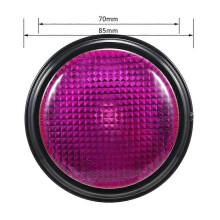 Botão de gravação com gravação de voz e luz brilhante de baixo consumo.