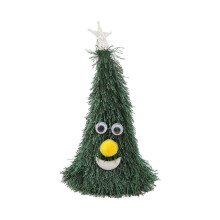 Chapéu de Papai Noel elétrico de brinquedo, árvore de Natal musical interativa com balanço, chapéu de Papai Noel animado, música e