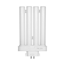 Bec fluorescent GX10q-4Base, 27 wați, 4 pini, 6500 K, compact, lumină naturală, economic pentru citit și studiat.